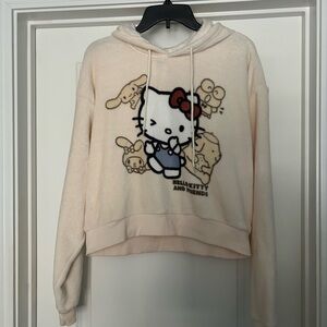 Hybrid & Company Cream Hello Kitty Hoodie